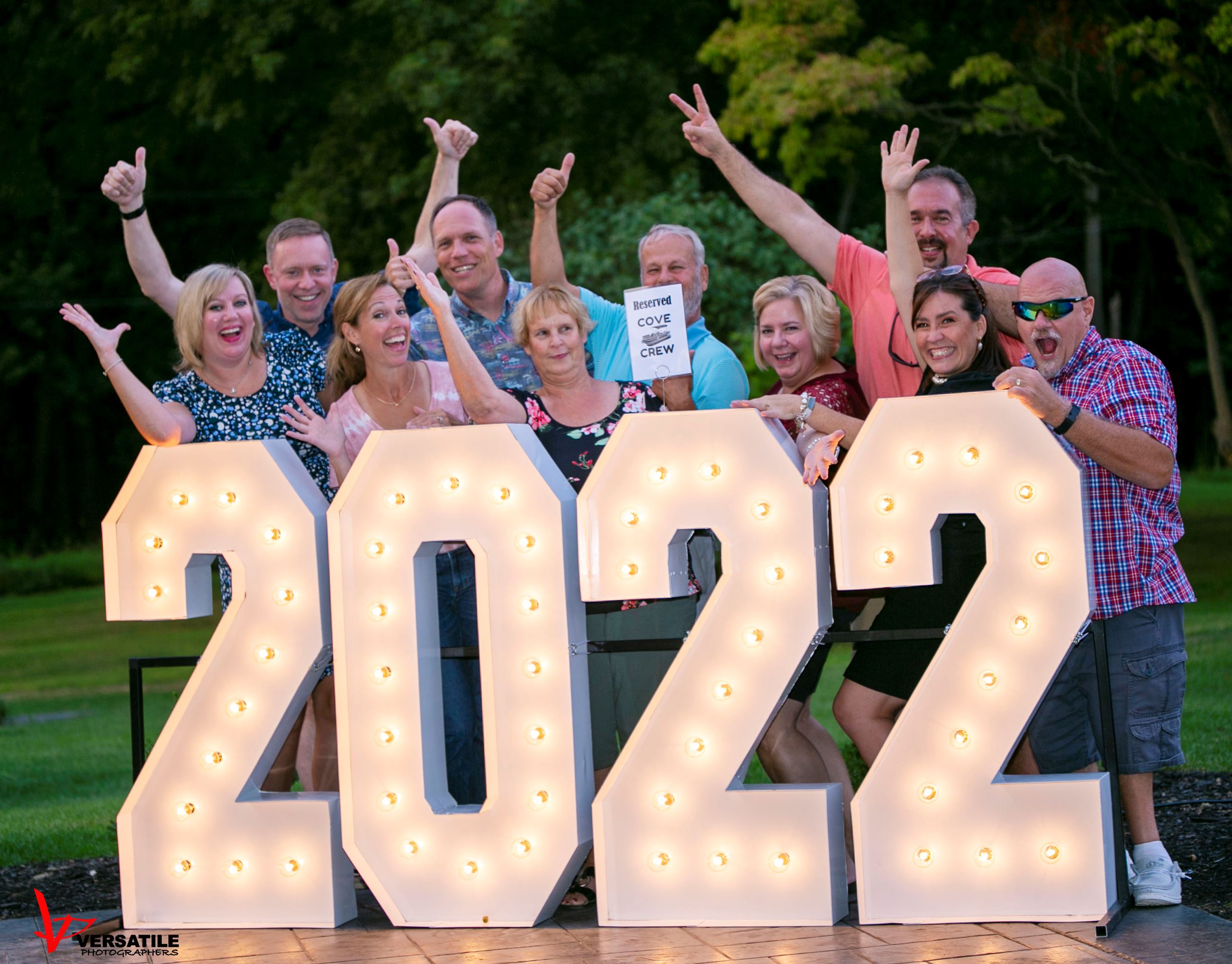 group at Tudor House fundraiser